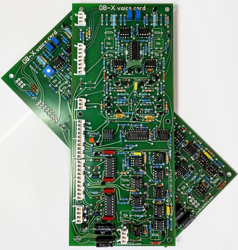 OB-X voice cards